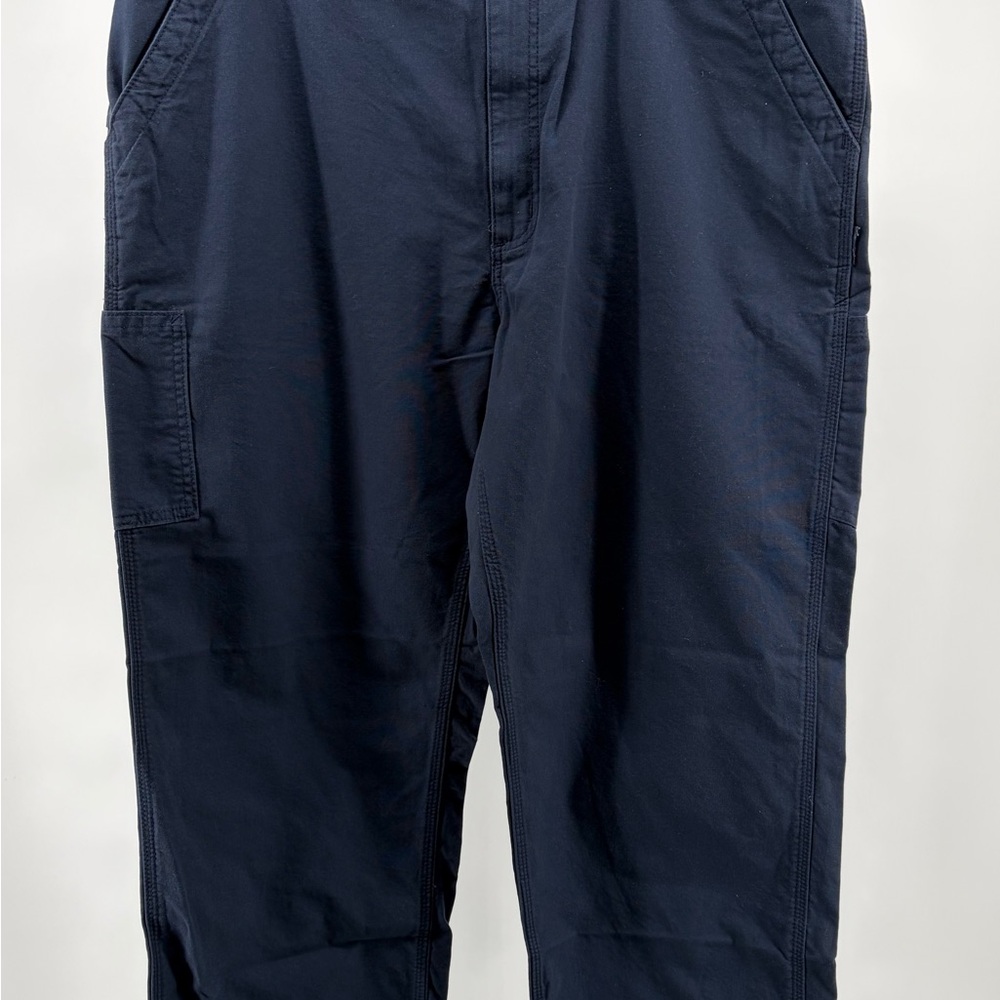 Carhartt Canvas Work Dungaree, Original Fit, Navy, Men's Size‎ 42x30 NWT